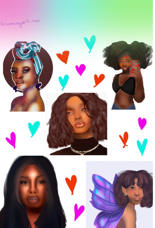 "Black Girl Magic" Sticker Pack